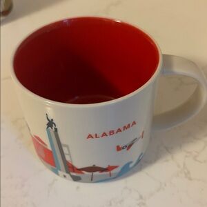 Starbucks You Are Here Alabama Mug